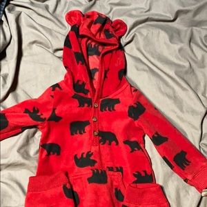 Fleece jumpsuit